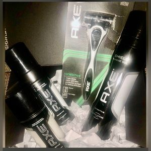 NEW Axe SHIELD SHAVE Bundle with Razor for Sensitive Skin🔓